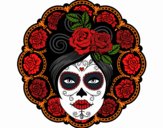 Calavera mejicana femenina