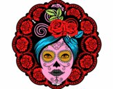 Calavera mejicana femenina