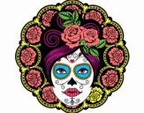 Calavera mejicana femenina