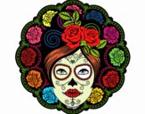 Calavera mejicana femenina