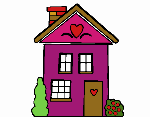 Casa con corazones