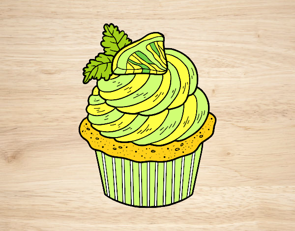 Cupcake de limón