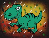 Dinosaurio velociraptor