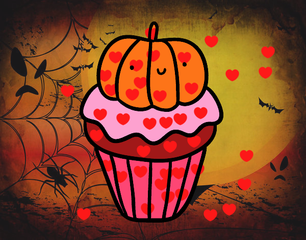 Halloween cupcake