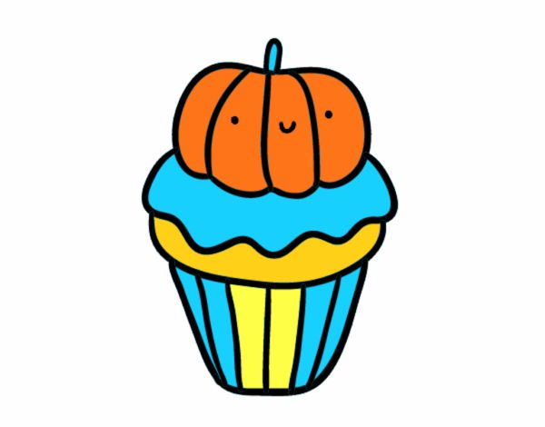 Halloween cupcake