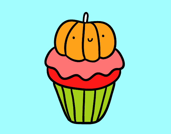 Halloween cupcake