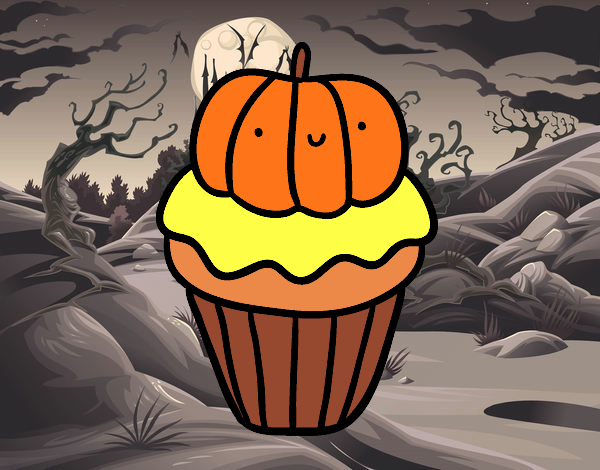 Halloween cupcake