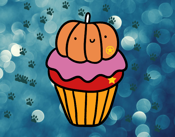 Halloween cupcake