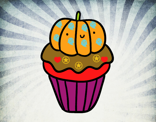 Halloween cupcake