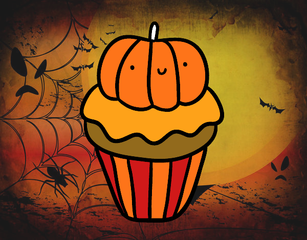 Halloween cupcake