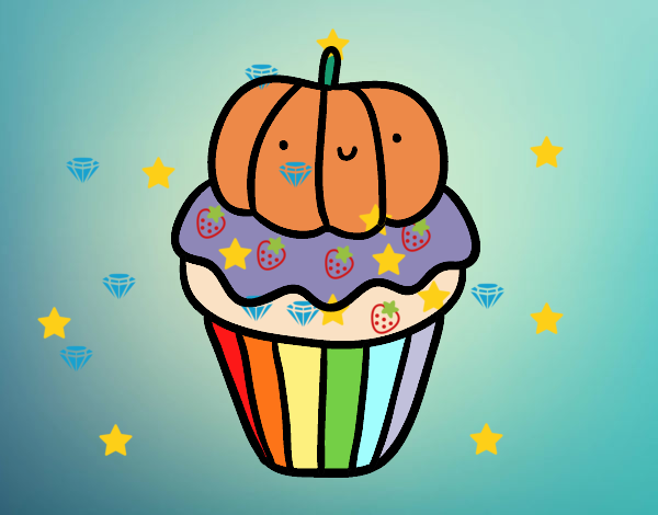 Halloween cupcake