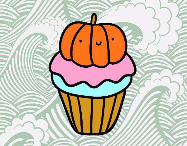 Halloween cupcake