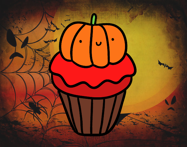 Halloween cupcake