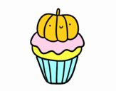 Halloween cupcake