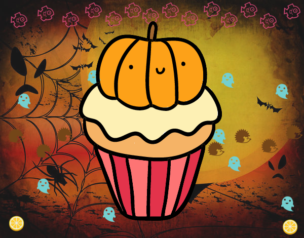 Halloween cupcake