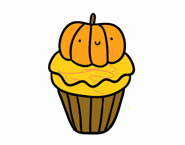 Halloween cupcake