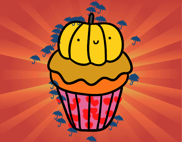 Halloween cupcake