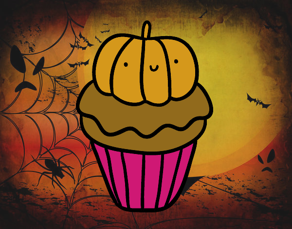 Halloween cupcake