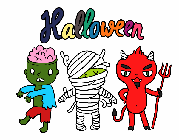 Monstruitos de Halloween