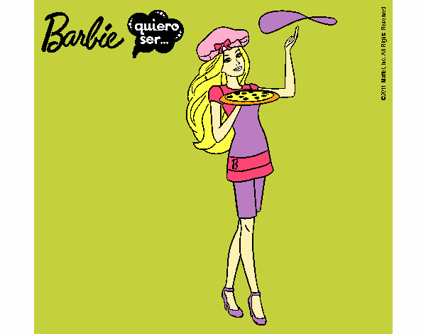 Barbie cocinera