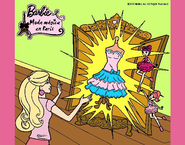 El vestido mágico de Barbie