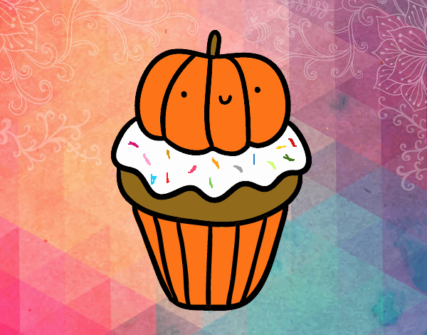 Halloween cupcake