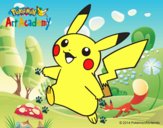 Pikachu en Pokémon Art Academy