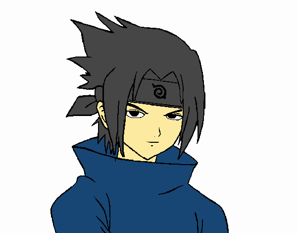 Sasuke enfadado