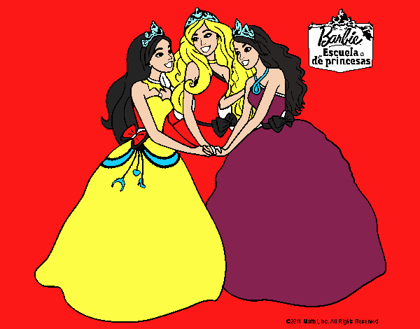 Barbie y sus amigas princesas