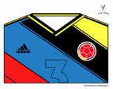 Camiseta del mundial de fútbol 2014 de Colombia