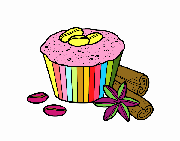 Cupcake de café