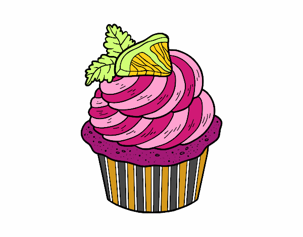 Cupcake de limón