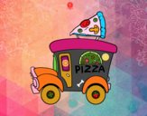 Food truck de pizza