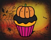 Halloween cupcake