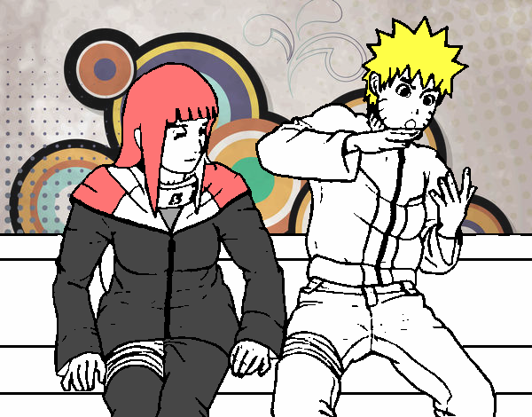 Hinata y Naruto