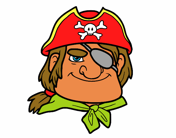 Dibujo Jefe pirata pintado por Socovos