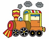 Dibujo Locomotora de vapor pintado por batzmaru