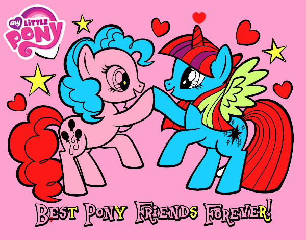 Mejores Pony Amigas para siempre