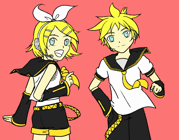 Rin y Len {el hermoso} Kagamine