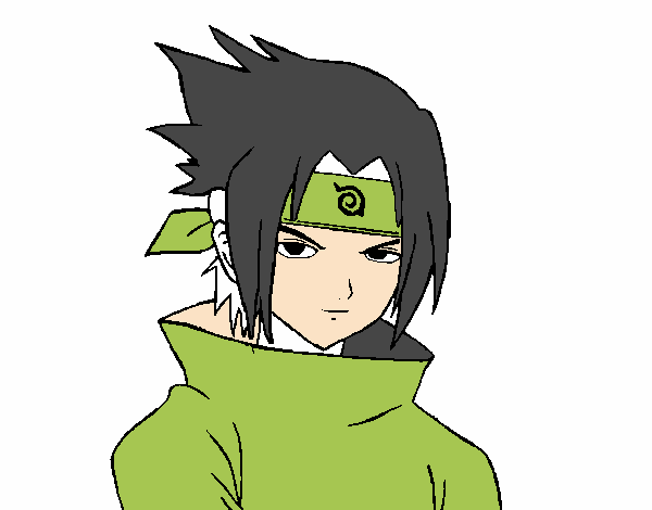 Sasuke enfadado