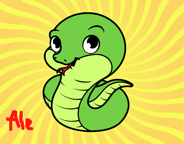 Serpiente bebé