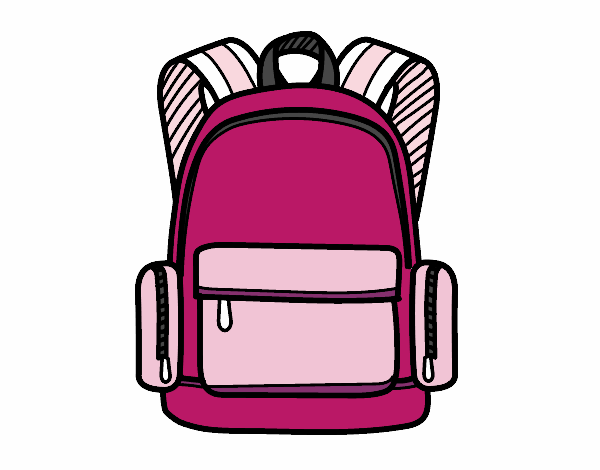 Dibujo Una mochila escolar pintado por albabm24
