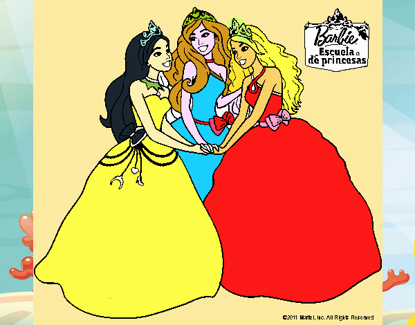 Barbie y sus amigas princesas