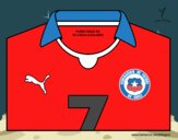 Camiseta del mundial de fútbol 2014 de Chile