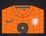 Camiseta del mundial de fútbol 2014 de Holanda