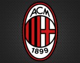 Dibujo Escudo del AC Milan pintado por Socovos