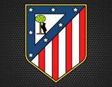 Dibujo Escudo del Club Atlético de Madrid pintado por Socovos