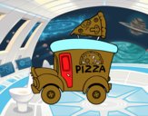 Food truck de pizza