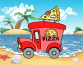 Food truck de pizza