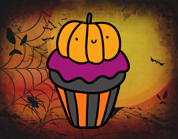 Halloween cupcake